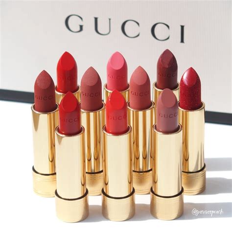 gucci lip swatches|Gucci lipstick for sale.